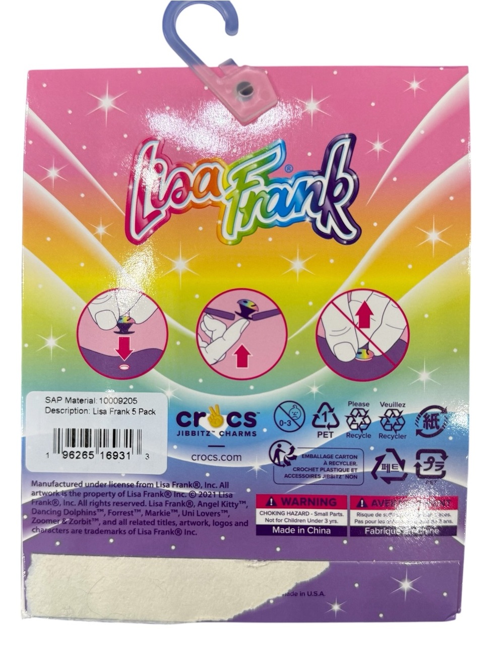 Lisa Frank Crocs Jibbitz Charms - Picture 2 of 2